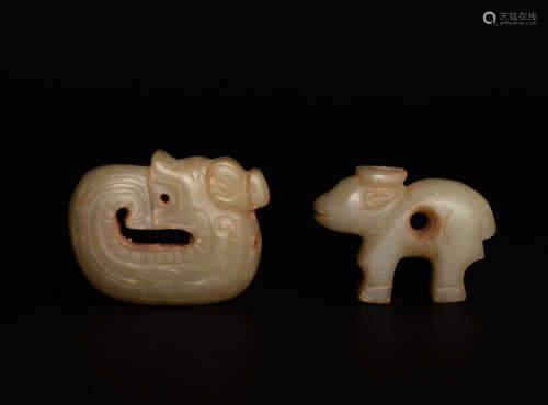 Ming Dynasty, Jade Lucky Beast