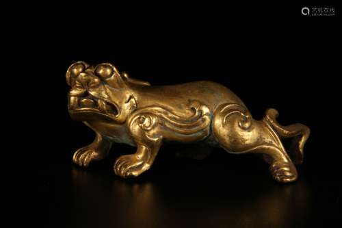 Gilt Copper Ornament