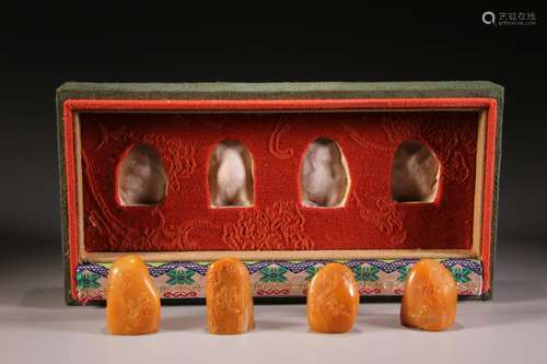 Four Tianhuang Stone Seals