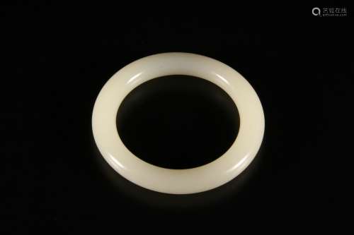 Hetian White Jade Bracelet