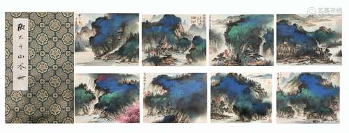 chinese Zhang daqian's painting