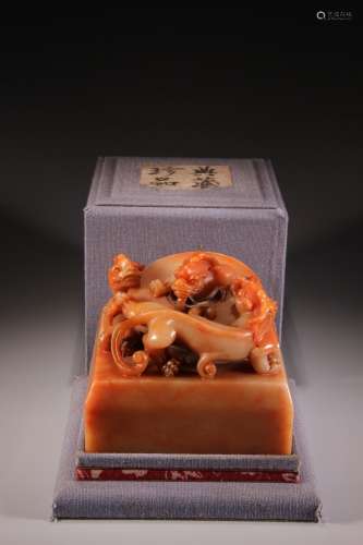 Shoushan Stone Square Seal