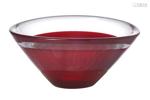 A SALVIATI VENETIAN ART GLASS BOWL