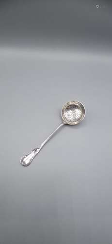 Cuillère à sucre en argent de style Louis XV Spatule chiffré...