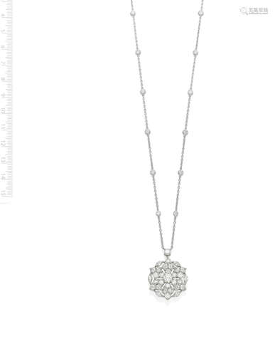 GRAFF: DIAMOND 'SNOWFLAKE' NECKLACE