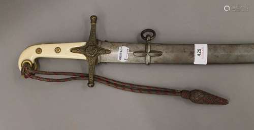 An 1831 pattern General Officer's Mameluke sabre (Edward VII...