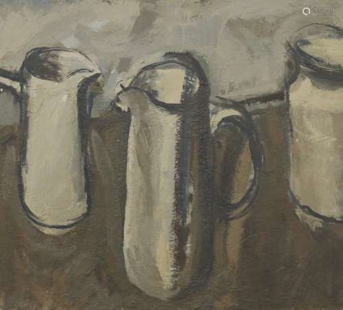 JEREMY LE GRICE (1936-2012) British (AR), Still Life of Jugs...