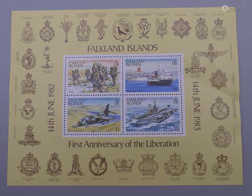 A Falkland Island stamp group, 14th June 1982 - 14th June 19...