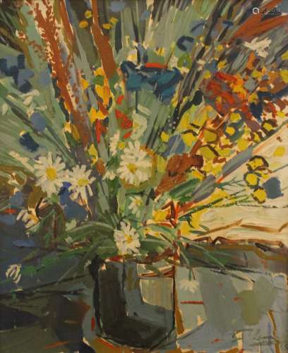 FRANS CLEMENT (born 1941) Dutch (AR), Still Life, oil. 47.5 ...