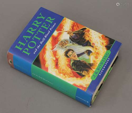 J K Rowling, Harry Potter and the Half Blood Prince, first e...