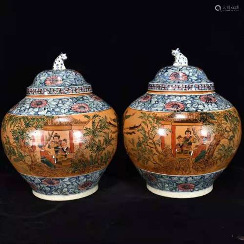 pair of chinese porcelain