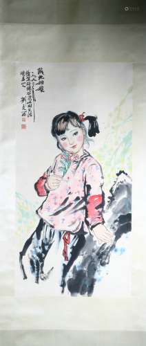 chinese Liu Wenxi's painting