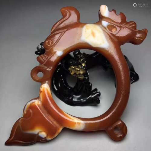 chinese red agate handpiece