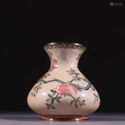 chinese enamel porcelain vase