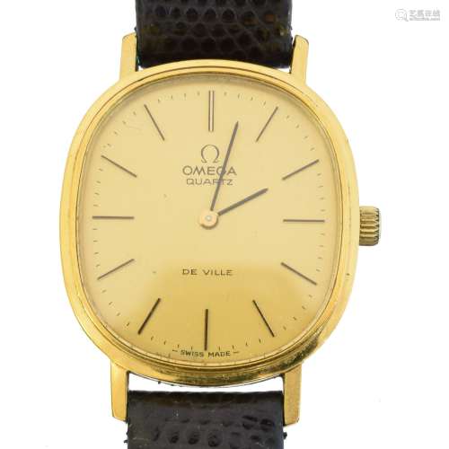 An Omega De Ville quartz watch,