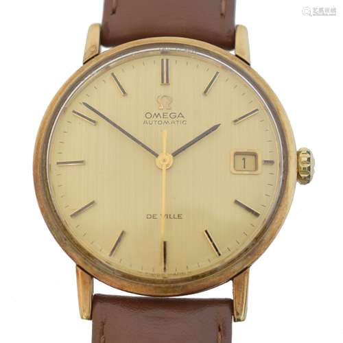 A 9ct gold Omega De Ville automatic wristwatch,