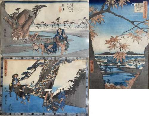 D'après HIROSHIGE