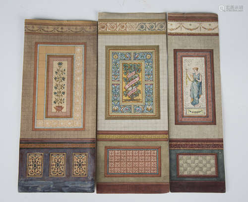 A group of three late 19th century Aesthetic Movement interi...