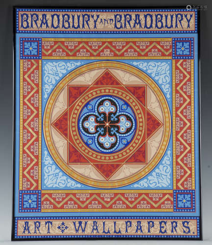 A late 20th century 'Bradbury and Bradbury Art Wallpapers' p...