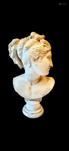 After Antonio Canova A Fine Marble Carved Figure Of Lady