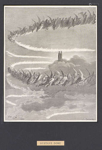 Gustave Doré古斯塔夫·多雷  天國與地獄 版畫