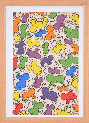 Keith Haring基思·哈林  UNTITLED