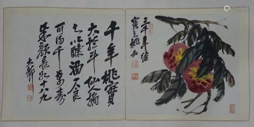 Chinese Painting,Wu Changshuo(1844-1927)