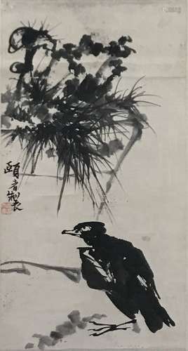 Chinese Scroll Painting,Pan Tianshou(1897-1971)