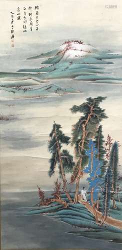 Chinese Scroll Painting,Zhang Daqian(1899-1983)