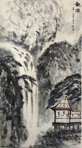 Chinese Scroll Painting,Fu Baoshi(1904-1965)