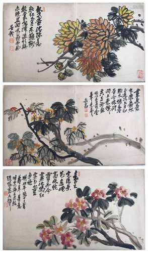 Chinese Albam Painting,Bian Shoumin(1684-1752)