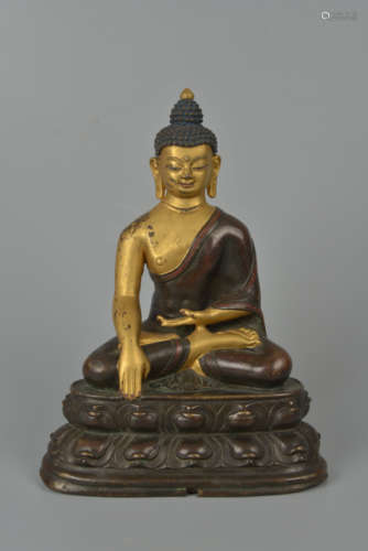 14th century Siddhartha Muni statue