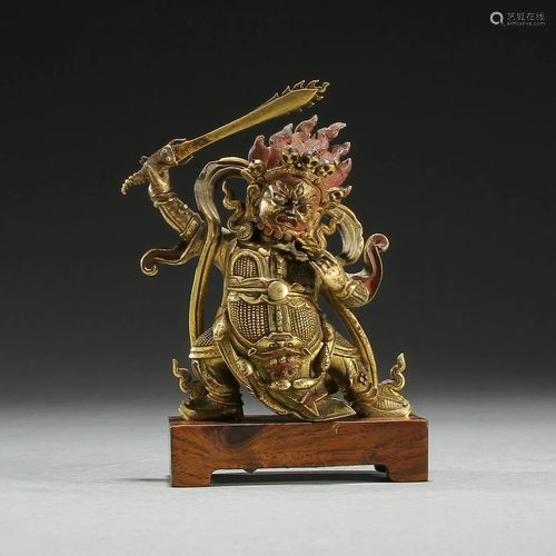 Gilt Bronze Buddha Statue