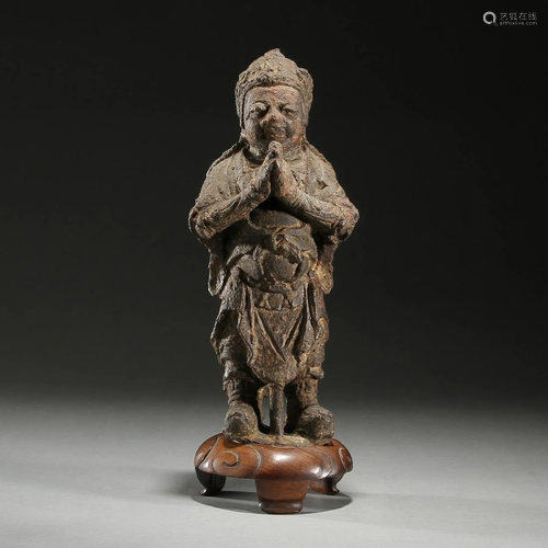 Iron Bodhisattva of Wei Tuo, Song Dynasty