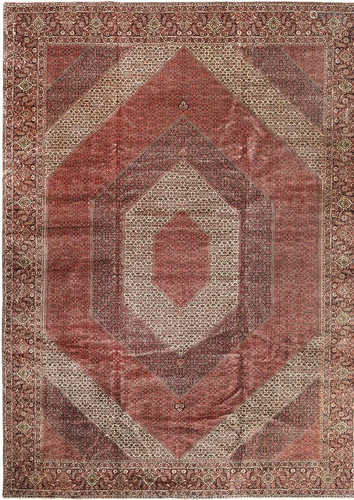 Bidjar Tekab Carpet, Iran, Handknotted, 353 x 476 cm.