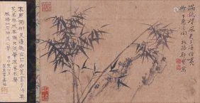 Chinese Paper Scrolled Painting,