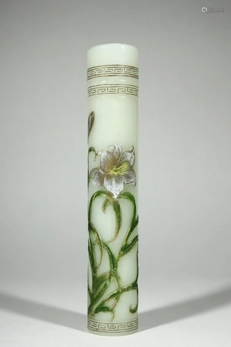 White Jade Orchid Incense Burner