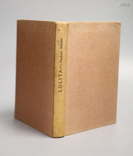 ° Nabokov, Vladimir - Lolita, 1st Indian edition, 8vo, cloth...