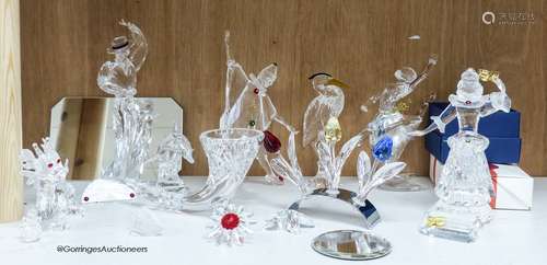 Swarovski Antoniom Columbine, Pierrot and Anna and other Swa...