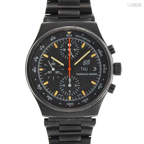 Porsche Design, montre-bracelet chronographe ronde automatiq...