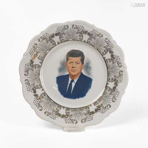 Assiette à l'effigie de John Fitzgerald Kennedy Bavaria, por...