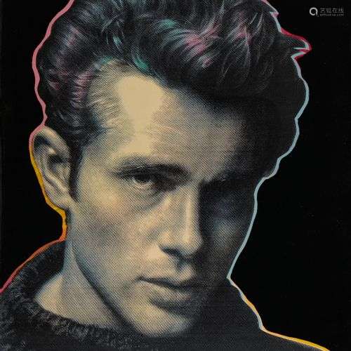 Steve Kaufmann (1960-2010) James Dean, estampe rehaussée à l...