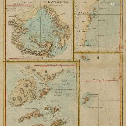 Carte, Macao et ses environs Gravure, 35.5x25 cm