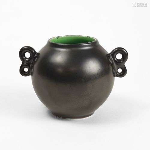 Dans le goût de Paul Ami Bonifas (1893-1967) Vase à anses, c...