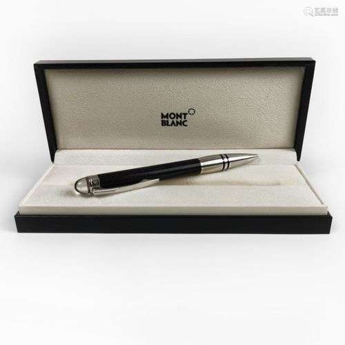 Montblanc, stylo-bille Métal, L 13,5 cm, dans son écrin