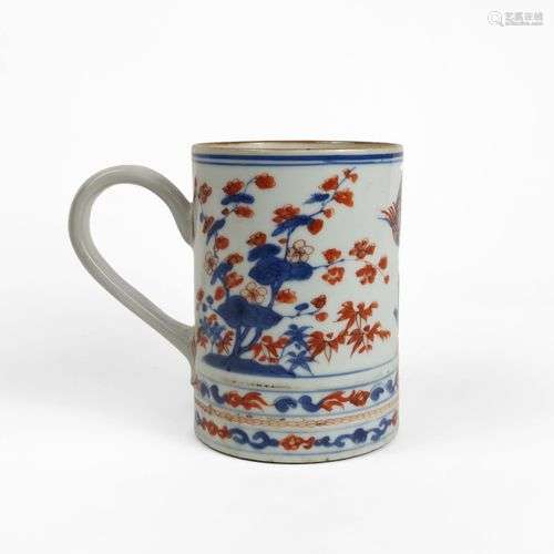 Chope, Compagnie des Indes, Chine XVIIIe s Porcelaine émaill...