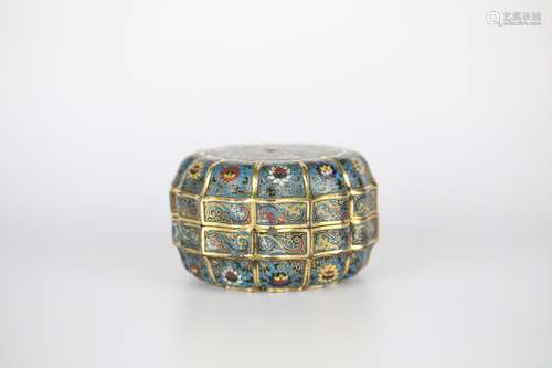 Ming, cloisonne box