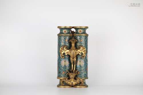 18t,Cloisonne bottle