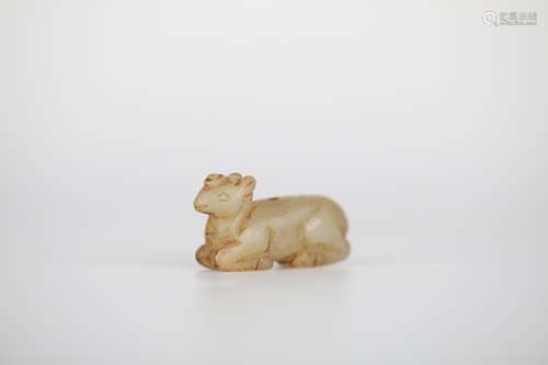 Liao，Hetian jade animal