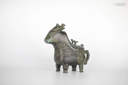 han,Bronze animal